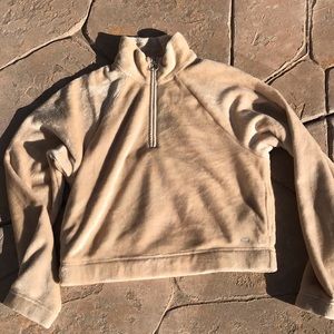 Teddy Bear Hollister Quarter Zip up